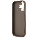 Guess 4G Big 4G Classic Logo - Etui iPhone 17 (brązowy / srebrny)