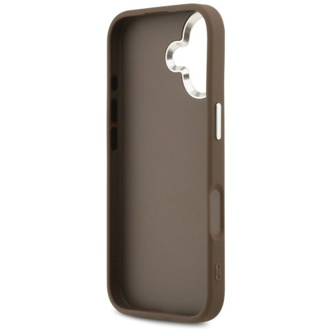 Guess 4G Big 4G Classic Logo - Etui iPhone 17 (brązowy / srebrny)