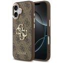 Guess 4G Big 4G Classic Logo - Etui iPhone 17 (brązowy / złoty)