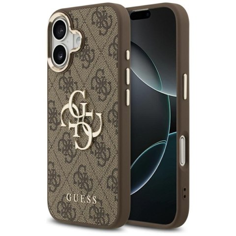 Guess 4G Big 4G Classic Logo - Etui iPhone 17 (brązowy / złoty)