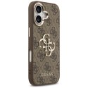 Guess 4G Big 4G Classic Logo - Etui iPhone 17 (brązowy / złoty)