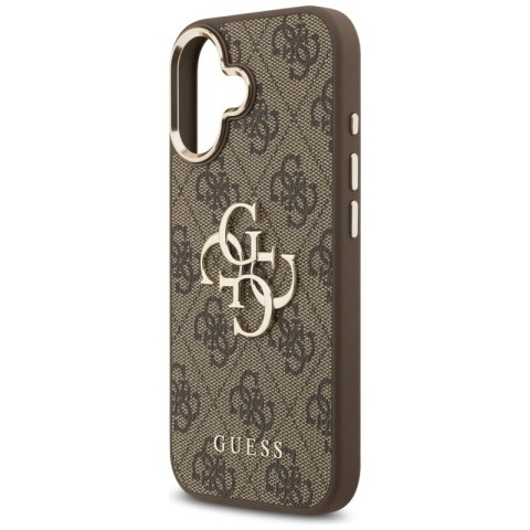 Guess 4G Big 4G Classic Logo - Etui iPhone 17 (brązowy / złoty)