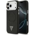 Guess Triangle Logo MagSafe - Etui iPhone 17 Pro Max (czarny)