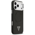 Guess Triangle Logo MagSafe - Etui iPhone 17 Pro Max (czarny)