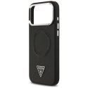 Guess Triangle Logo MagSafe - Etui iPhone 17 Pro Max (czarny)