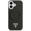 Guess Triangle Logo MagSafe - Etui iPhone 17 (czarny)