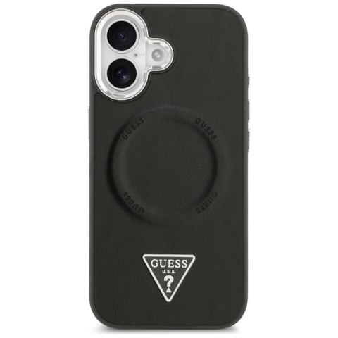Guess Triangle Logo MagSafe - Etui iPhone 17 (czarny)