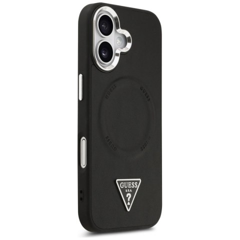 Guess Triangle Logo MagSafe - Etui iPhone 17 (czarny)