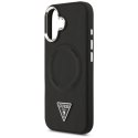 Guess Triangle Logo MagSafe - Etui iPhone 17 (czarny)