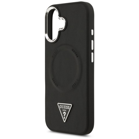 Guess Triangle Logo MagSafe - Etui iPhone 17 (czarny)