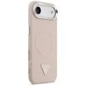 Guess Triangle Logo MagSafe - Etui iPhone Air (różowy)