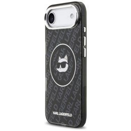 Karl Lagerfeld IML Choupette Head Logo MagSafe - Etui iPhone Air (czarny)