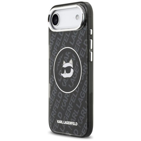 Karl Lagerfeld IML Choupette Head Logo MagSafe - Etui iPhone Air (czarny)