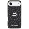 Karl Lagerfeld IML Choupette Head Logo MagSafe - Etui iPhone Air (czarny)