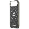 Karl Lagerfeld IML Choupette Head Logo MagSafe - Etui iPhone Air (czarny)
