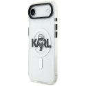 Karl Lagerfeld IML Karl Sketch Logo MagSafe - Etui iPhone Air (przezroczysty)