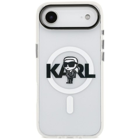 Karl Lagerfeld IML Karl Sketch Logo MagSafe - Etui iPhone Air (przezroczysty)