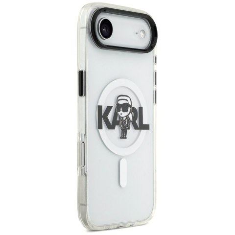 Karl Lagerfeld IML Karl Sketch Logo MagSafe - Etui iPhone Air (przezroczysty)