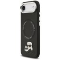 Karl Lagerfeld Karl & Choupette Pins MagSafe - Etui iPhone Air (czarny)