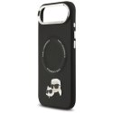Karl Lagerfeld Karl & Choupette Pins MagSafe - Etui iPhone Air (czarny)