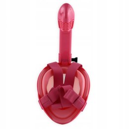Maska do Nurkowania Snorkelingu MASTER Pełnotwarzowa XS Pink
