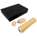 Zestaw biznesowy: Pendrive 16 GB + Powerbank 2600 mAh w eleganckim pudełku - PDPB