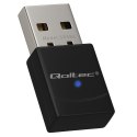 Qoltec Bezprzewodowy Ultra szybki mini adapter WiFi 6 | Standard AX | Bluetooth 5.4 | USB | 900Mbps