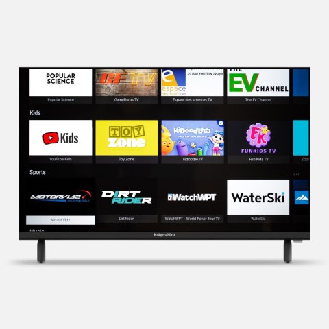 Telewizor 24" Kruger&Matz smart VIDAA DVB-T2