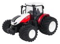 Traktor Czerwony R/C Z Pługiem 1:24