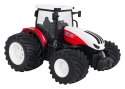 Traktor Czerwony R/C Z Pługiem 1:24