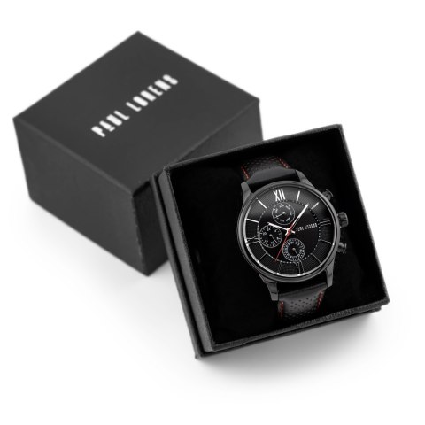 ZEGAREK MĘSKI PAUL LORENS - PL11652A6-1A3 (zg355b) + BOX