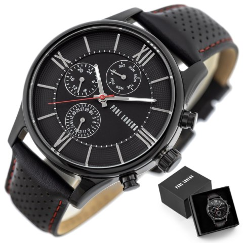 ZEGAREK MĘSKI PAUL LORENS - PL11652A6-1A3 (zg355b) + BOX