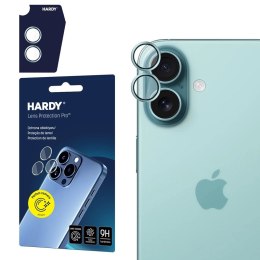 3mk HARDY Lens Protection Pro - Szkło na obiektyw aparatu iPhone 17 (Light Green)