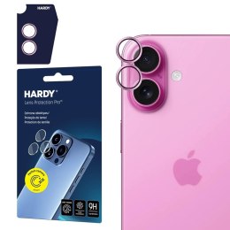 3mk HARDY Lens Protection Pro - Szkło na obiektyw aparatu iPhone 17 (Light Purple)