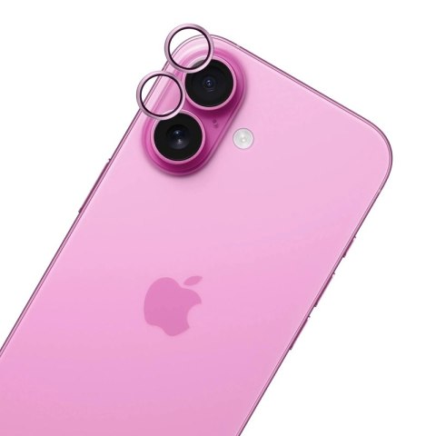 3mk HARDY Lens Protection Pro - Szkło na obiektyw aparatu iPhone 17 (Light Purple)