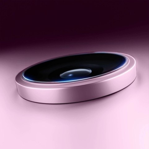 3mk HARDY Lens Protection Pro - Szkło na obiektyw aparatu iPhone 17 (Light Purple)