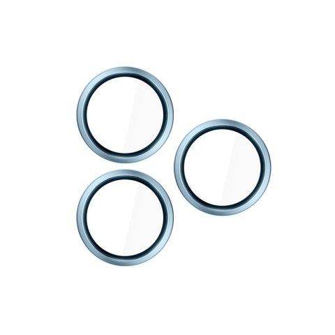 3mk HARDY Lens Protection Pro - Szkło na obiektyw aparatu iPhone 17 Pro / iPhone 17 Pro Max (Ocean Blue)