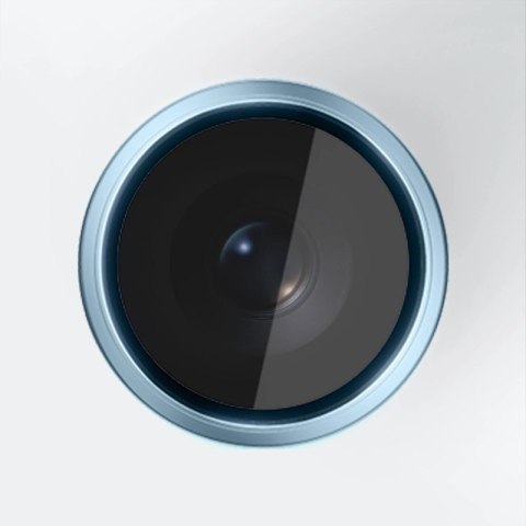 3mk HARDY Lens Protection Pro - Szkło na obiektyw aparatu iPhone 17 Pro / iPhone 17 Pro Max (Ocean Blue)