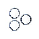 3mk HARDY Lens Protection Pro - Szkło na obiektyw aparatu iPhone 17 Pro / iPhone 17 Pro Max (Titanium Gray)