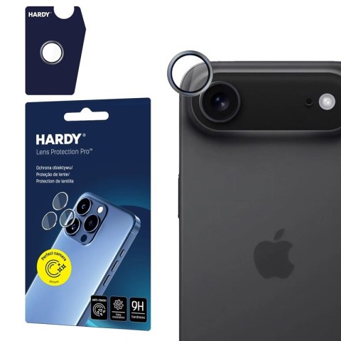 3mk HARDY Lens Protection Pro - Szkło na obiektyw aparatu iPhone Air (Titanium Gray)