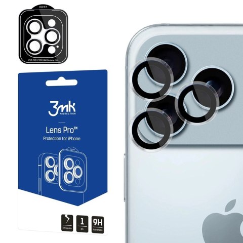 3mk Lens Protection Pro - Szkło na obiektyw aparatu iPhone 17 Pro / iPhone 17 Pro Max (Transparent)