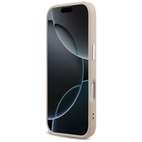 Guess Triangle Logo MagSafe - Etui iPhone 17 (różowy)