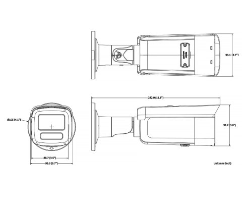 KAMERA IP DS-2CD2T66G2H-4I(2.8MM)(EF)PL AcuSense - 6 Mpx Hikvision