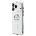 Karl Lagerfeld IML Karl RSG Logo MagSafe - Etui iPhone 17 Pro (przezroczysty)