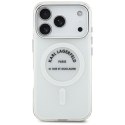 Karl Lagerfeld IML Karl RSG Logo MagSafe - Etui iPhone 17 Pro (przezroczysty)