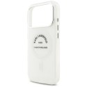 Karl Lagerfeld IML Karl RSG Logo MagSafe - Etui iPhone 17 Pro (przezroczysty)