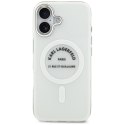 Karl Lagerfeld IML Karl RSG Logo MagSafe - Etui iPhone 17 (przezroczysty)