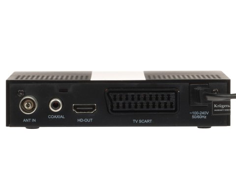 TUNER CYFROWY DVB-T/DVB-T2 KM0550D H.265/HEVC Krüger&Matz