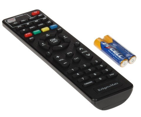 TUNER CYFROWY DVB-T/DVB-T2 KM0550D H.265/HEVC Krüger&Matz