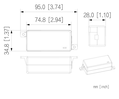 ZASILACZ PFM325D-1210EN DAHUA